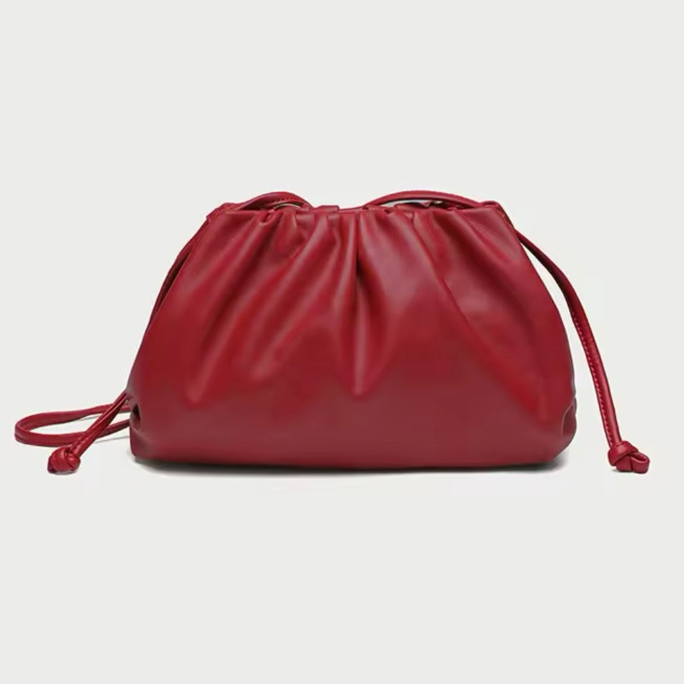 Soft faux leather minimalist purse