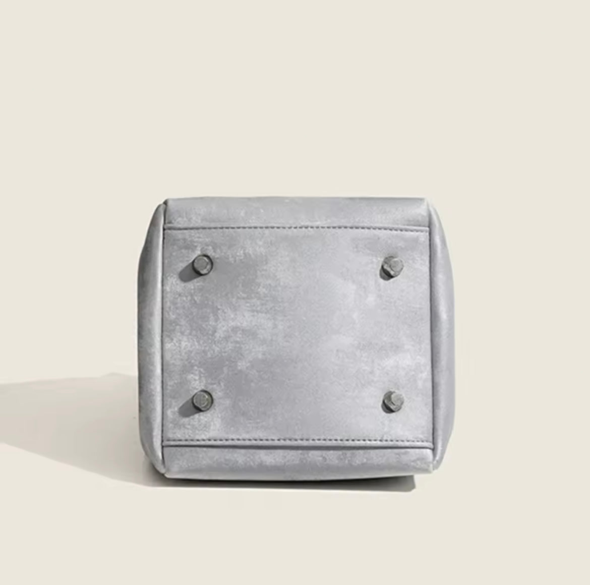Mini suede leather purse handbag