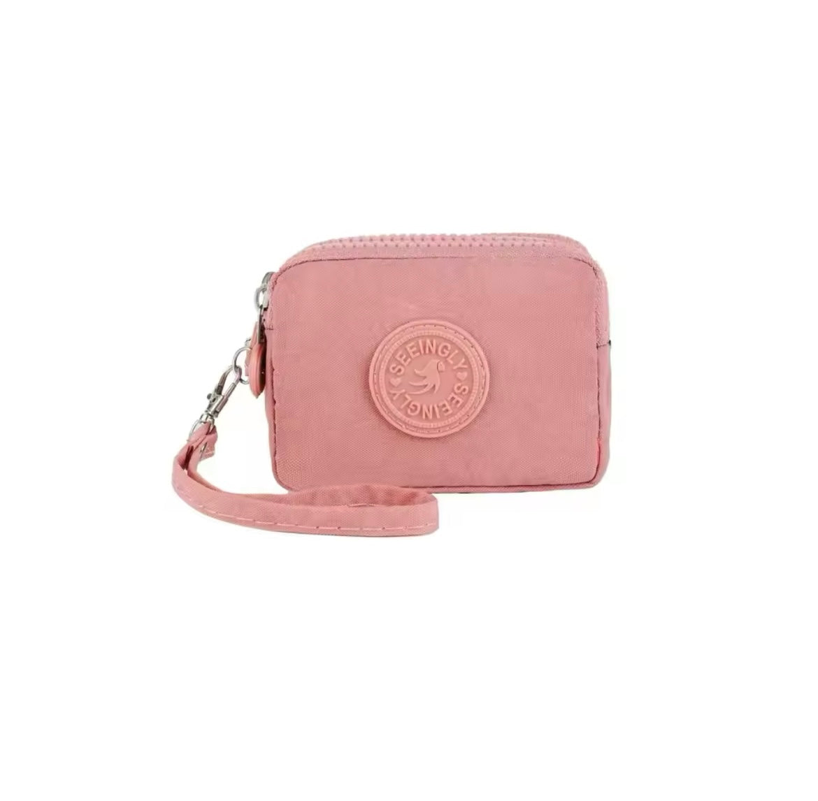 Mini waterproof nylon coin purse key bag