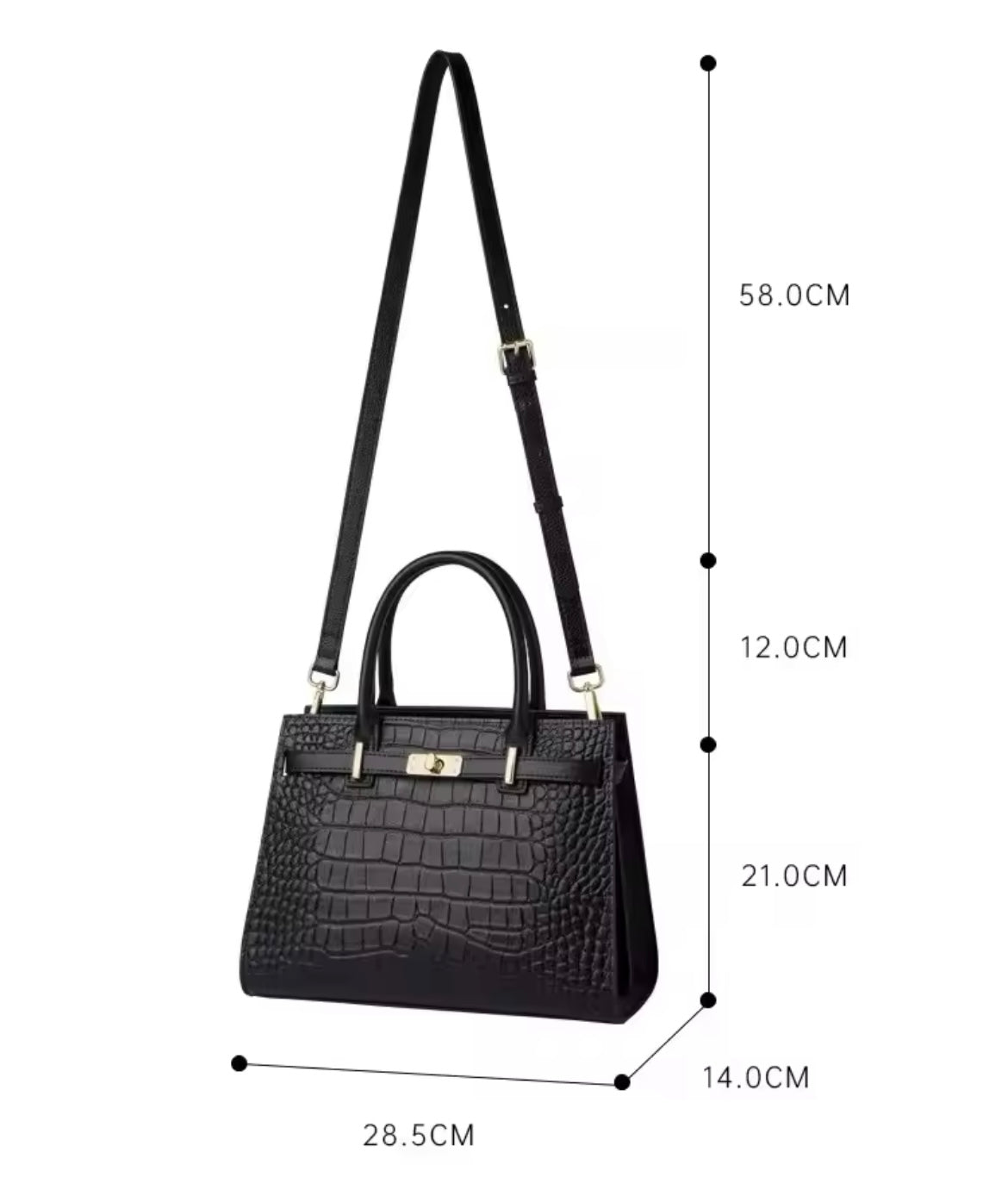 Zoolers genuine leather designer shoulder bag handbag purse