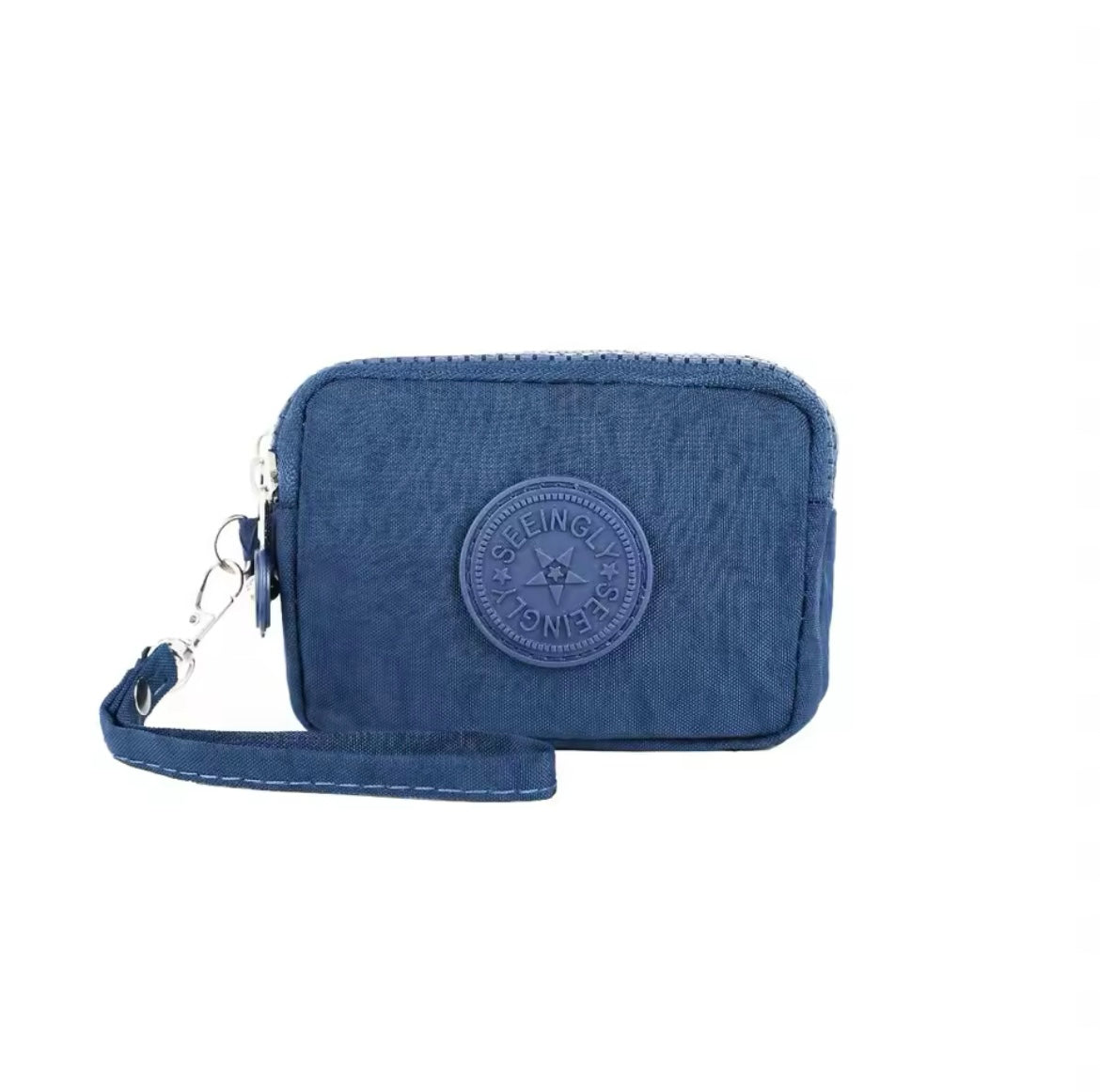 Mini waterproof nylon coin purse key bag