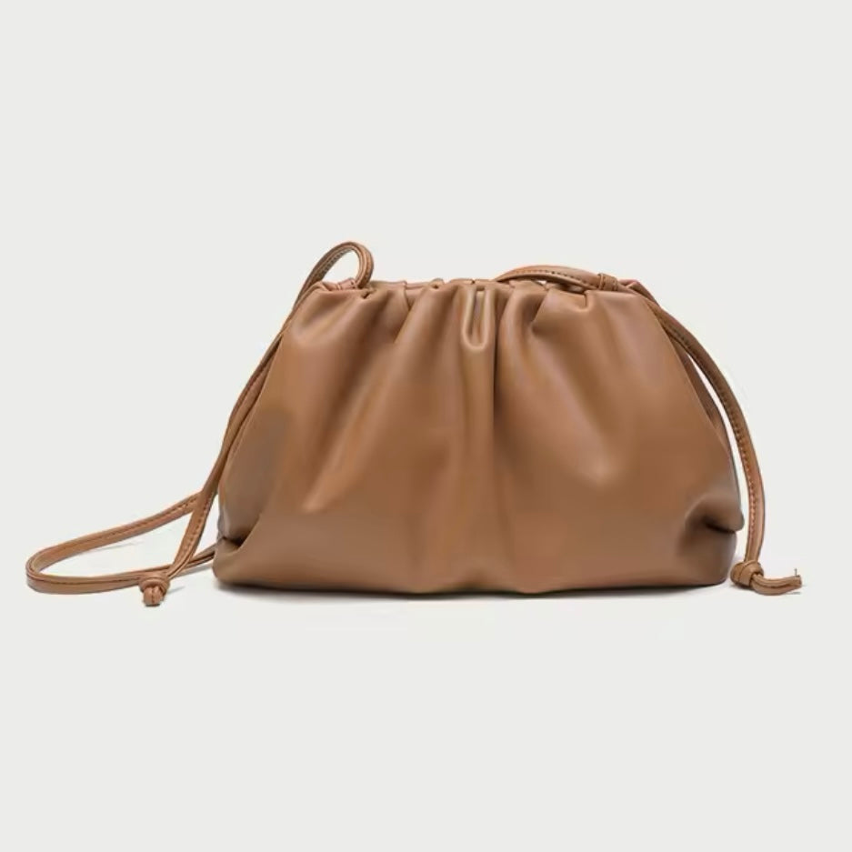 Soft faux leather minimalist purse