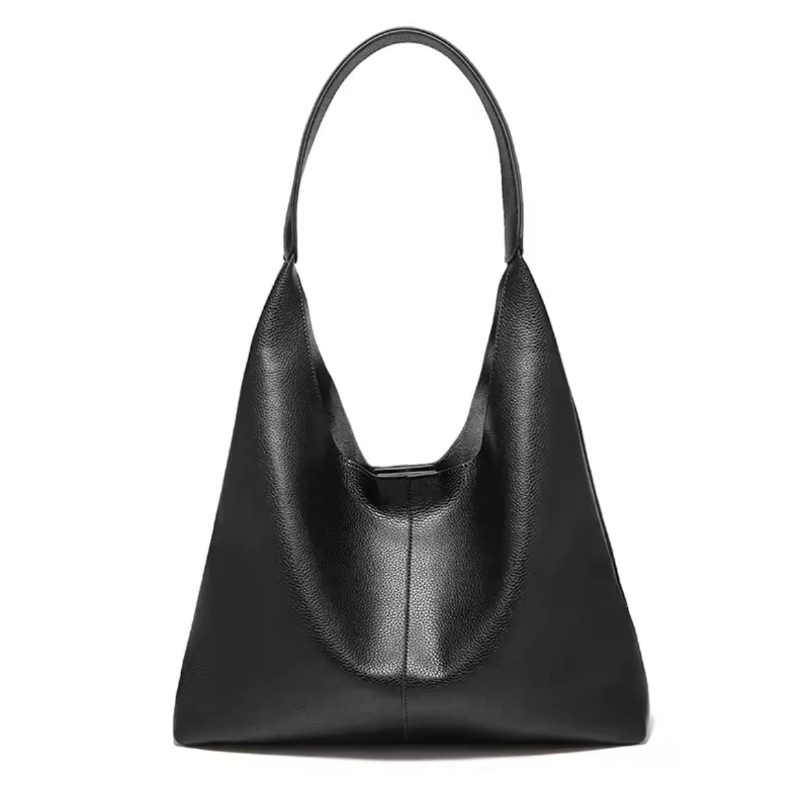 Foxers faux leather minimalist tote handbag