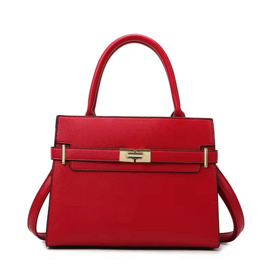 Classic faux leather luxury purse hand bag