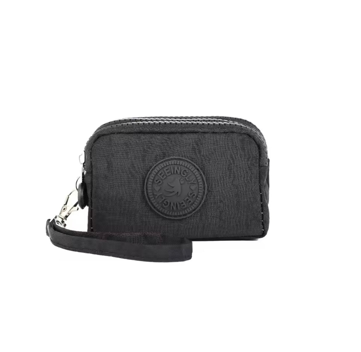 Mini waterproof nylon coin purse key bag