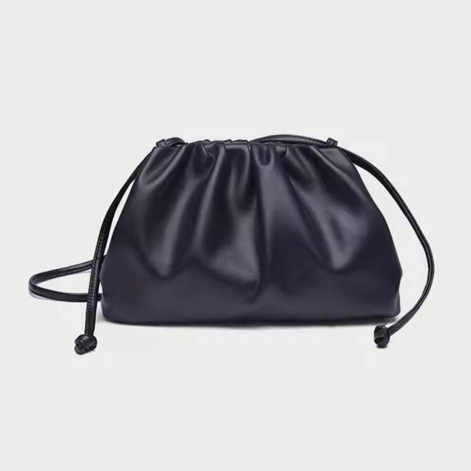 Soft faux leather minimalist purse