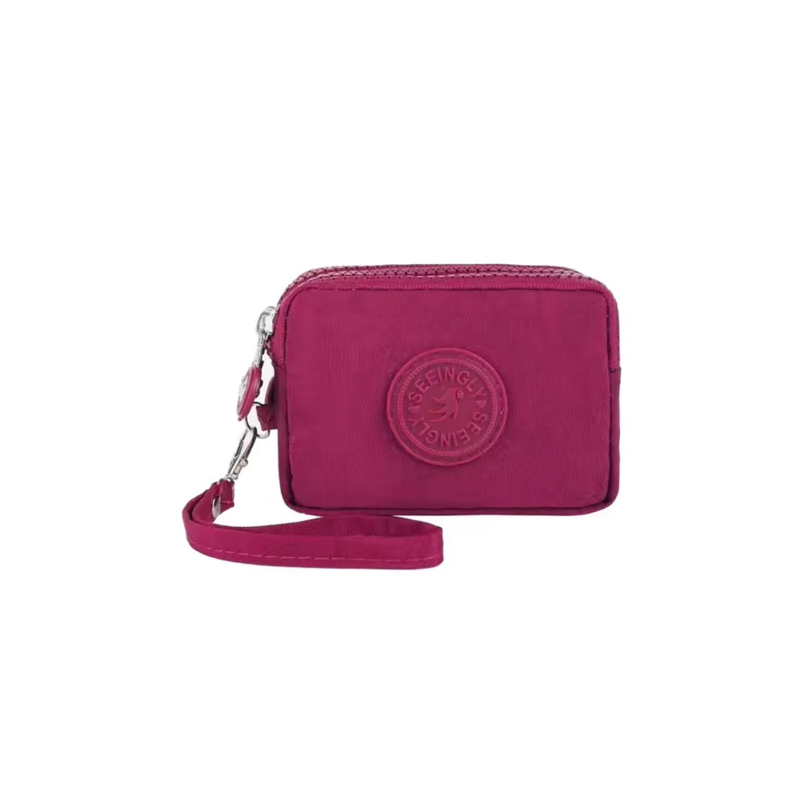 Mini waterproof nylon coin purse key bag