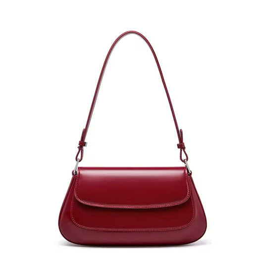 Vintage minimalist shoulder bag purse