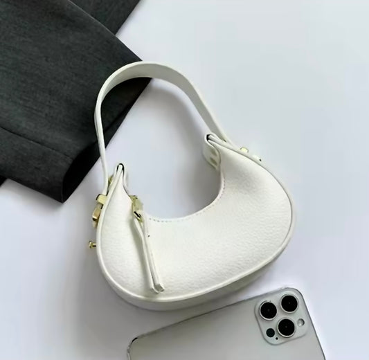 Mosbaes faux leather chic mini purse handbag