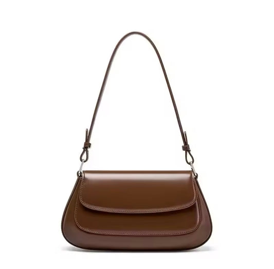 Vintage minimalist shoulder bag purse