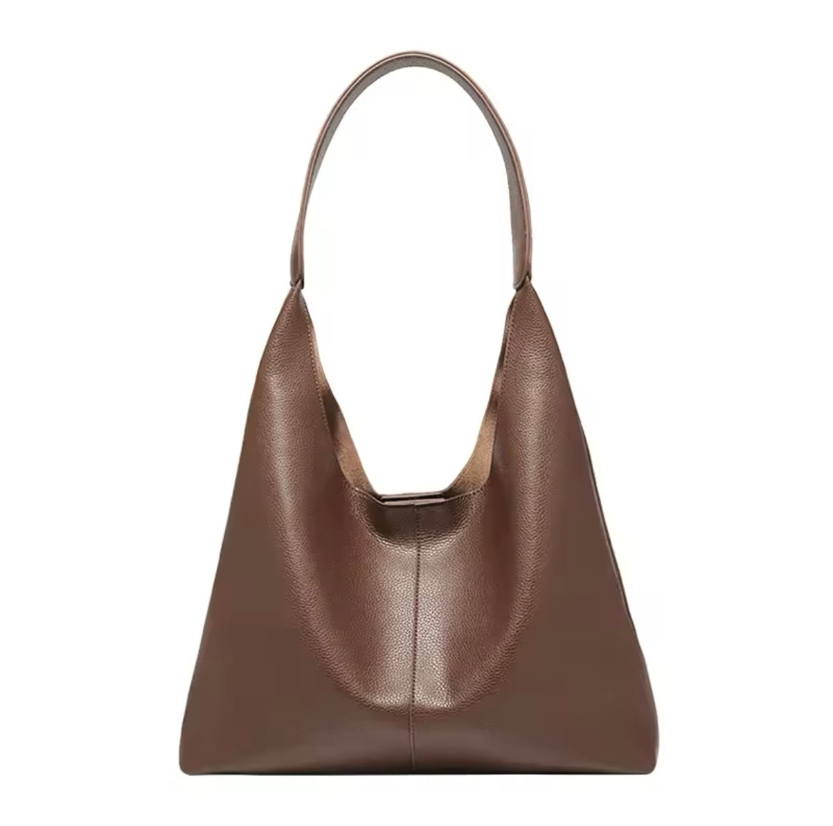 Foxers faux leather minimalist tote handbag