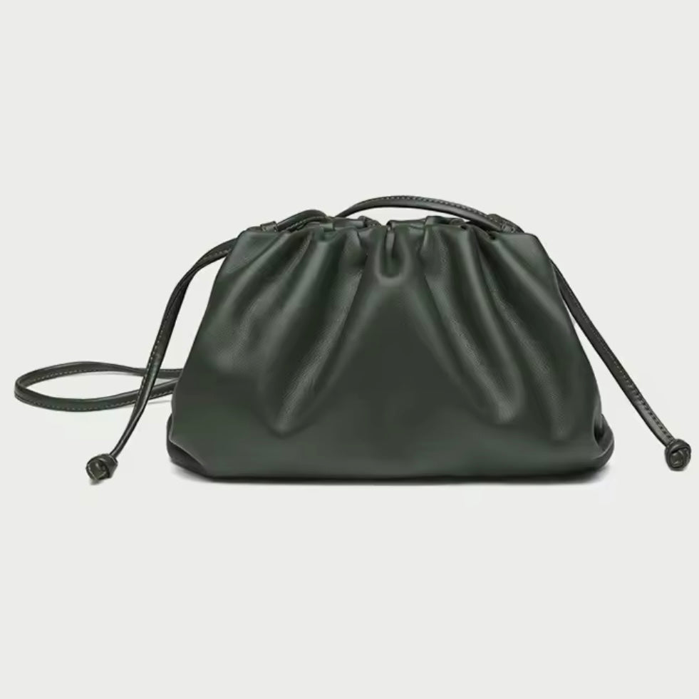 Soft faux leather minimalist purse