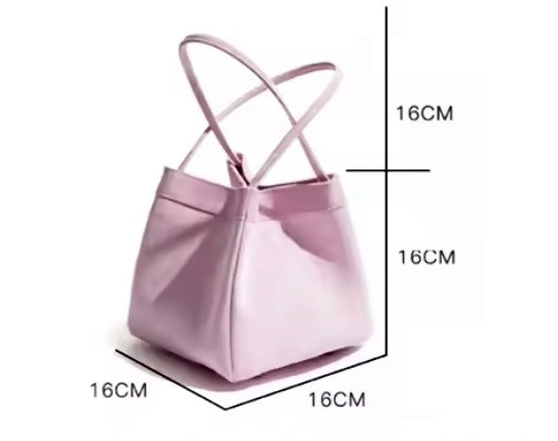 Mini suede leather purse handbag